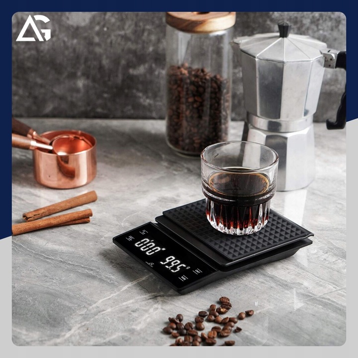 WAGA KUCHENNA PRECYZYJNA 3000g / 0,1g WYŚWIETLACZ LICZNIK DO PARZENIA