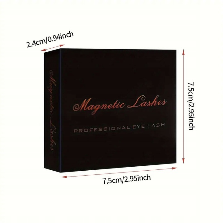 Rzęsy magnetyczne 3D Natural Look Dual Magnetic Lashes Kit z aplikatorem