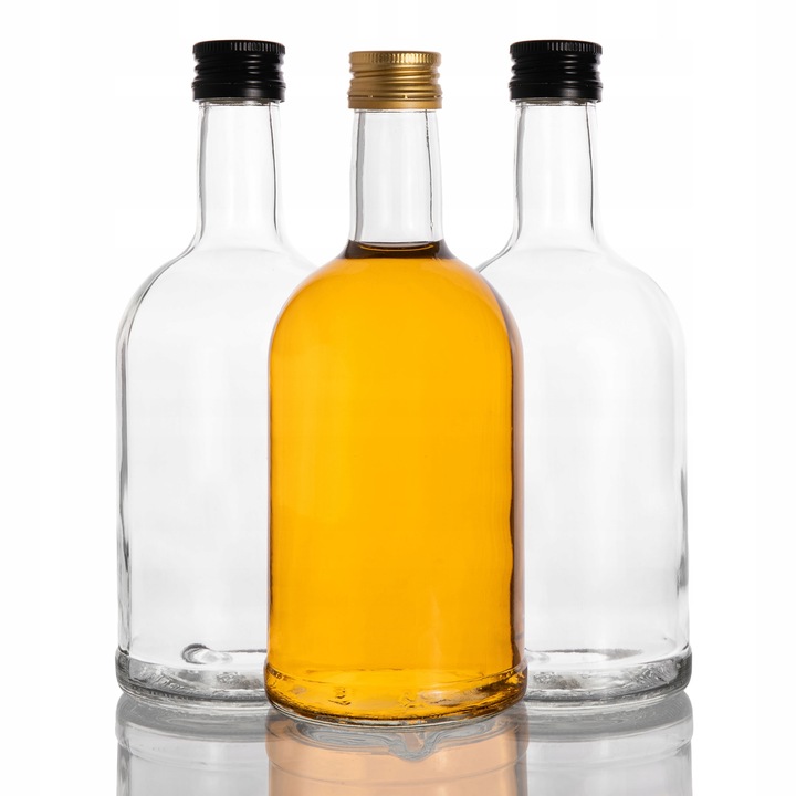 10x BUTELKI MONOPOLOWE LUKSUSOWE DEKORACYJNE TADEUSZ 500 ml NA NALEWKI SOKI