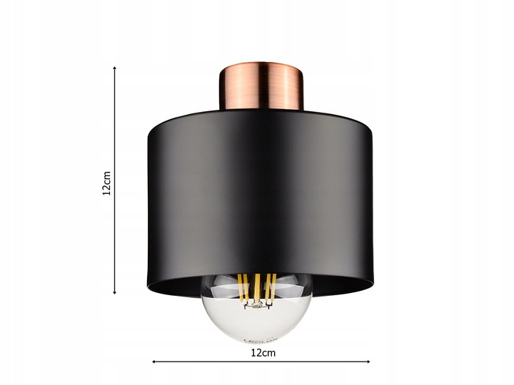 Lampa Ścienna Kinkiet Loft Edison LED