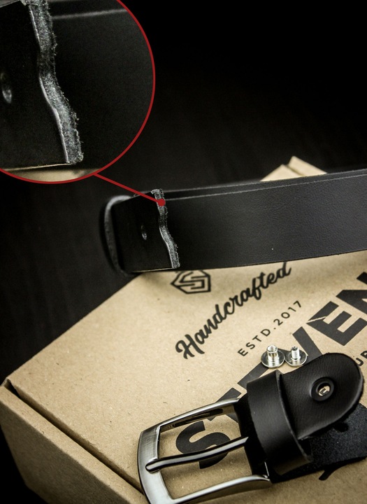 MĘSKI PASEK SKÓRZANY STEVENS MAGNUM SKÓRA Q2-V