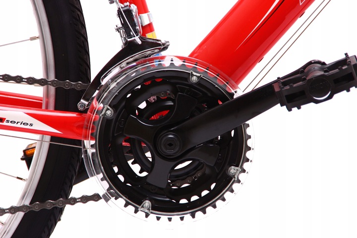 ROWER CROSSOWY MĘSKI DAMSKI MIEJSKI OLPRAN CRUEZ 28, SHIMANO