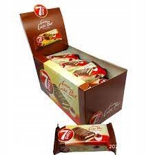 Batonik z Nadzieniem Kakaowym 7Days Cocoa Cake Bar Biszkopt 32g x 16 szt