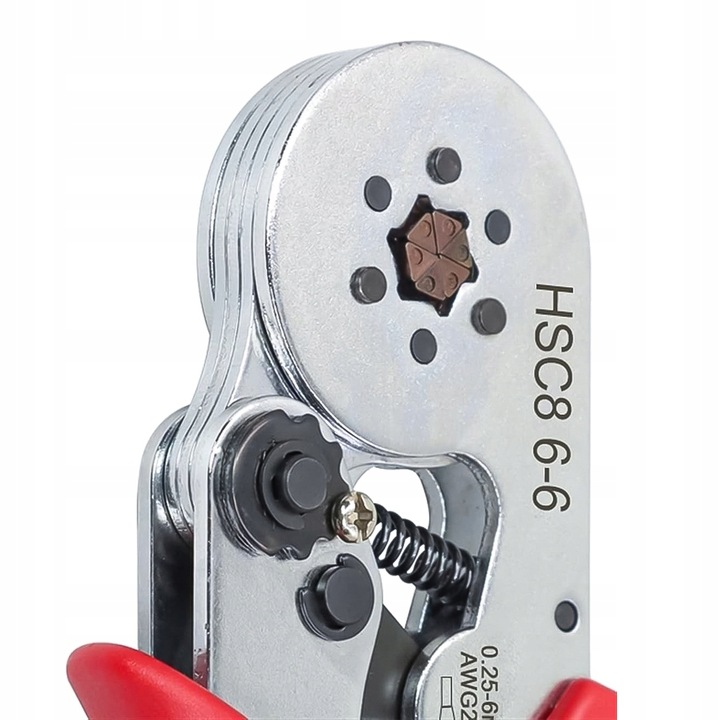 ZACISKARKA DO KABLI SZEŚCIOKĄTNA PRASKA TULEJEK KONEKTORÓW ZESTAW 1200