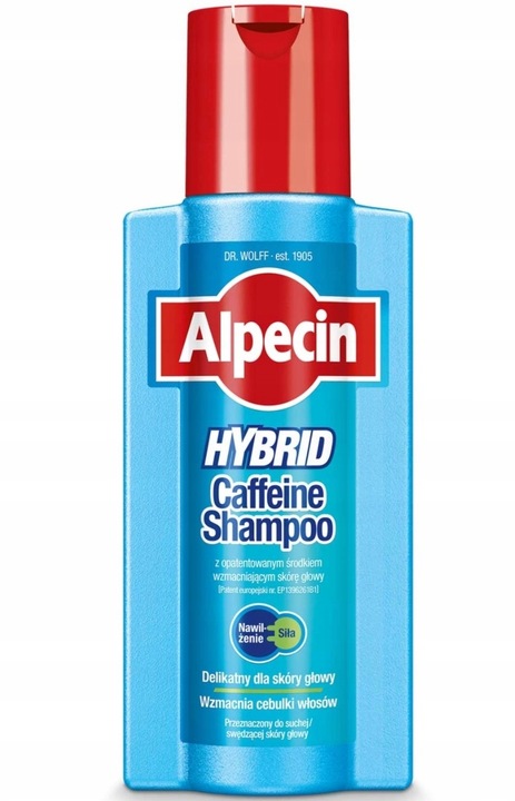 Alpecin Coffein Shampoo C1 250 ml dla mężczyzn Szampon do włosów