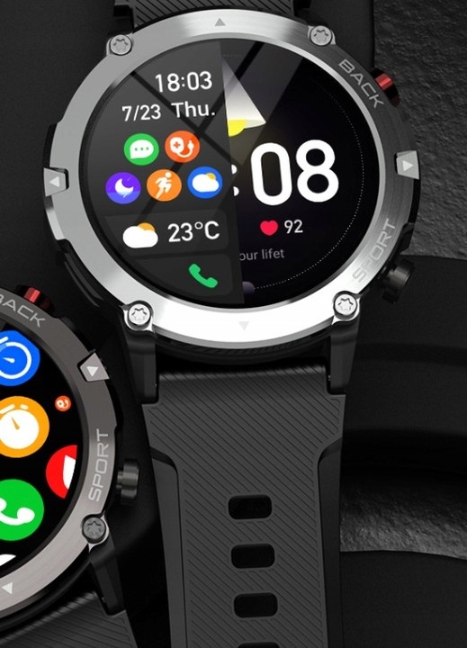 CUBOT C21 SMARTWATCH ZEGAREK 5ATM PULS ROZMOWY TEL