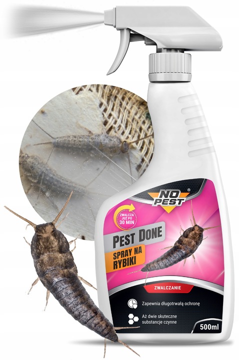 PREPARAT ŚRODEK SPRAY TRUTKA ŻEL NA RYBIKI CUKROWE SREBRZYKI ZESTAW 2W1