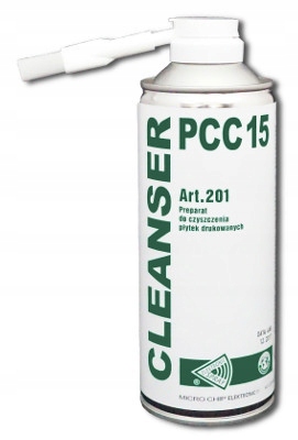 CLEANSER PCC15 400ml SPRAY KONTAKT PCB ZMYWACZ do czyszczenia płytek