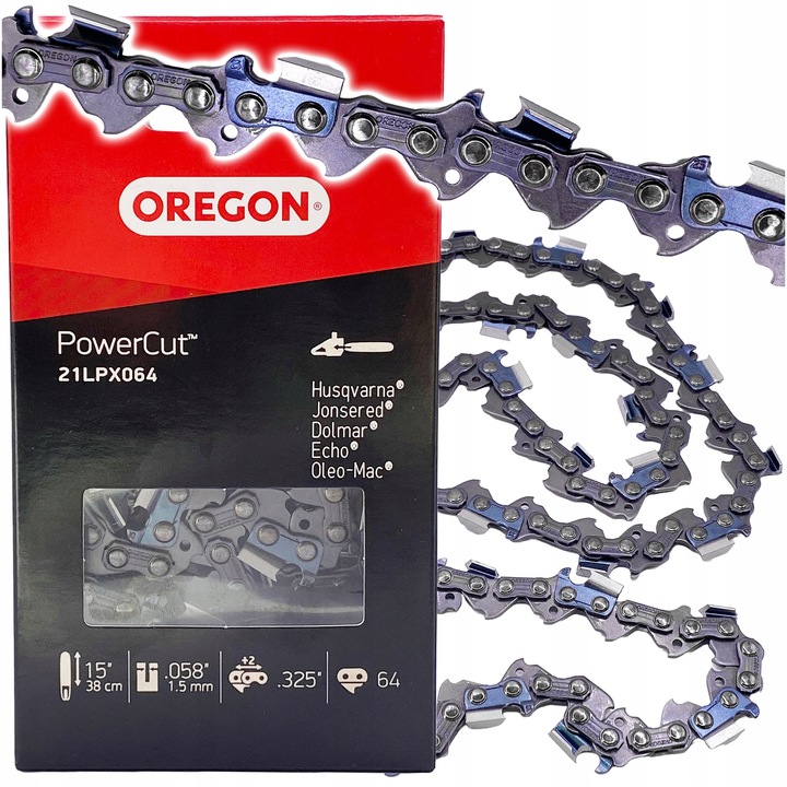 ŁAŃCUCH 15" OREGON 64 OGNIW 0,325 1,5mm do ECHO DOLMAR HUSQVARNA