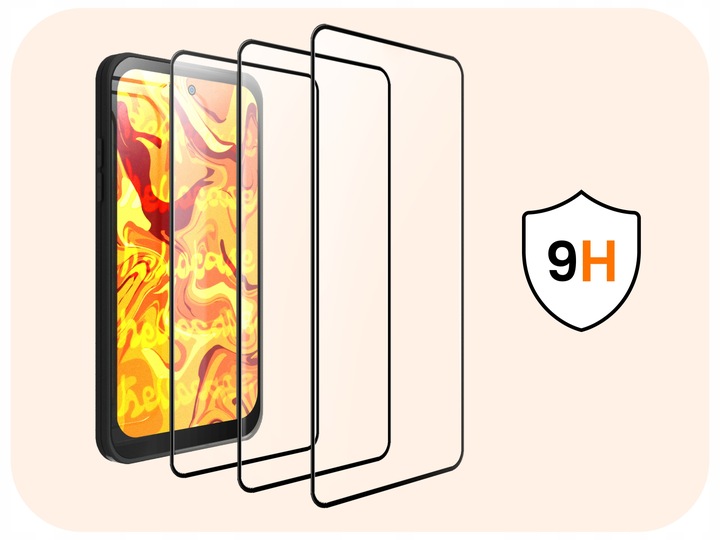 3-pak SZKŁO HARTOWANE DO XIAOMI 11T / 11T PRO na cały ekran 9H ochronne 5D