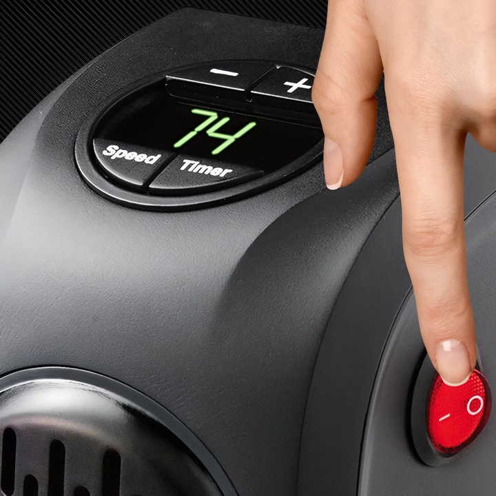 TERMOWENTYLATOR FARELKA ELEKTRYCZNA GRZAŁKA Z REGULACJA TEMPERATURY + TIMER