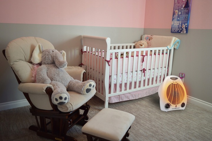 MOCNY TERMOWENTYLATOR ELEKTRYCZNY FARELKA GRZEJNIK TERMOSTAT PIECYK