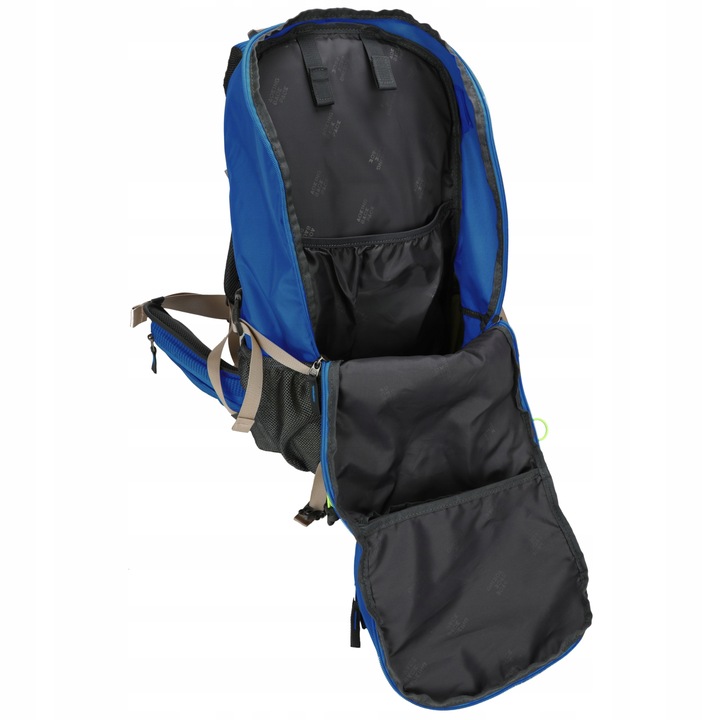 Plecak turystyczny 40l AOKING, niebieski, z miejscem na bukłak