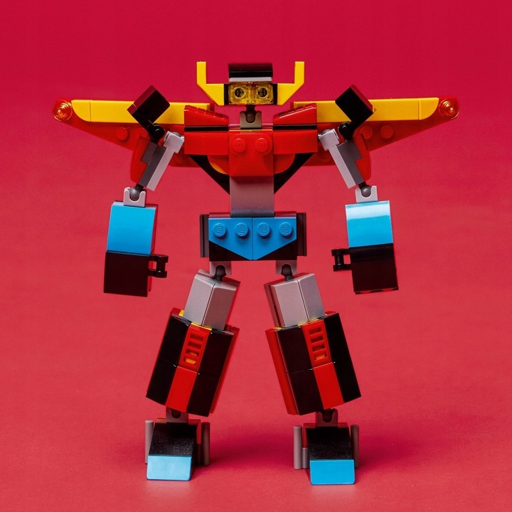 LEGO 3 w 1 - Super Robot, Samolot lub Smok (31124)