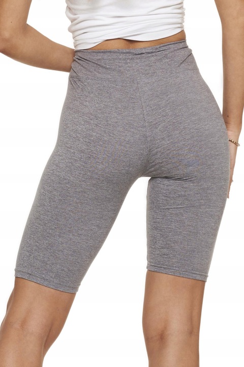 KOLARKI Krótkie Legginsy Wysoki Stan Kryjące Wygodne Gładkie MORAJ L/XL