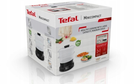 Parowar TEFAL VC139810 kompaktowy miska do ryżu