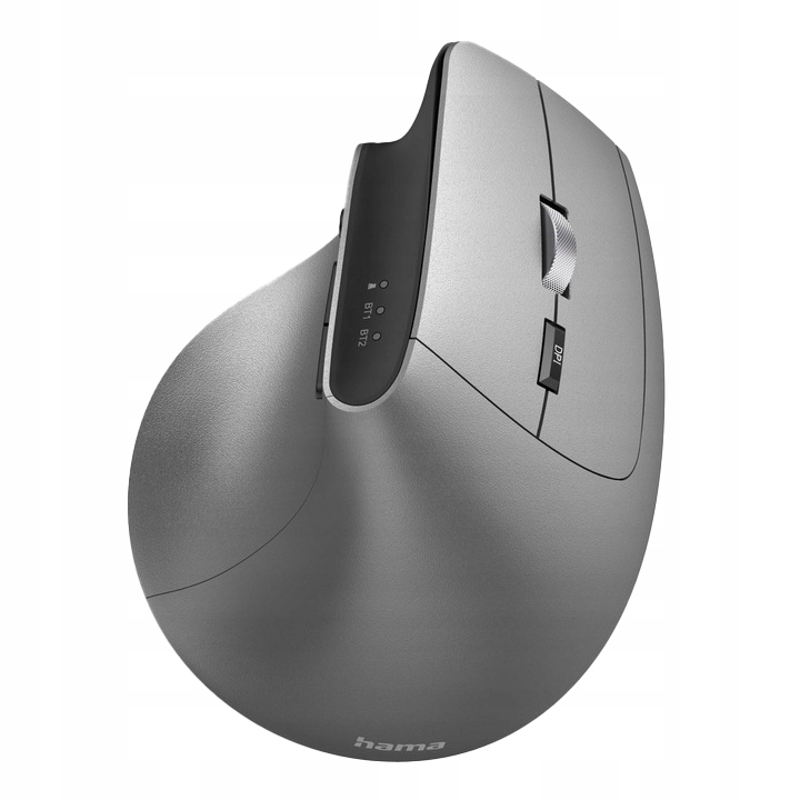 ERGONOMICZNA BEZPRZEWODOWA AKUMULATOROWA MYSZ HAMA EMW-700 2.4GHZ BT USB-C