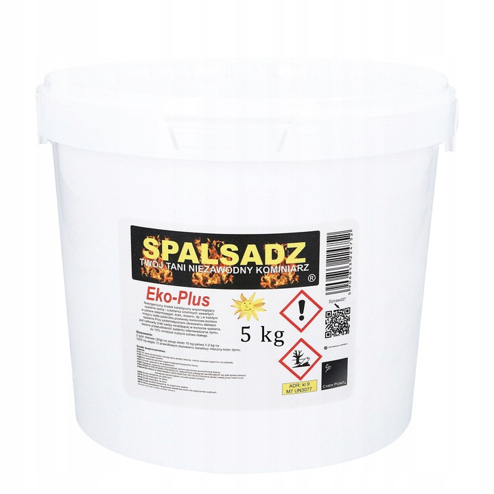 PREPARAT SPALSADZ DO WYPALANIA SADZY DOPALACZ SADZY DO PIECA KOMINA 5 KG