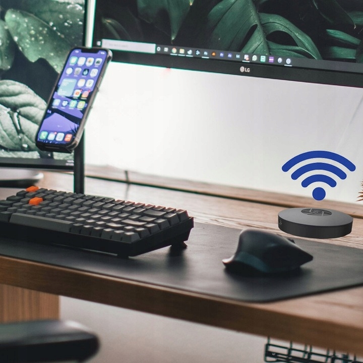 ADAPTER WIFI HDMI BEZPRZEWODOWY CHROMECAST MIRRORSCREEN 2W1 SMARTBOX