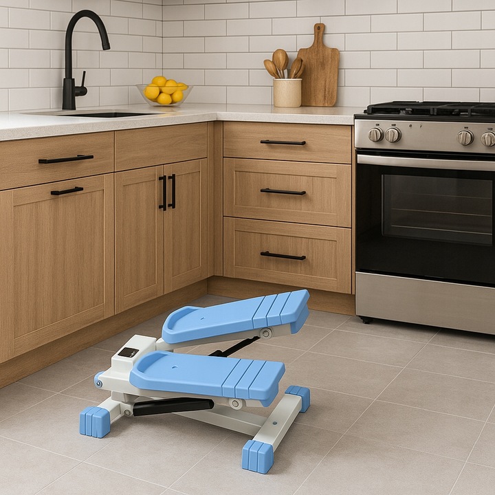 Stepper do Fitness Steper do Ćwiczeń Aerobiku Licznik LCD - step