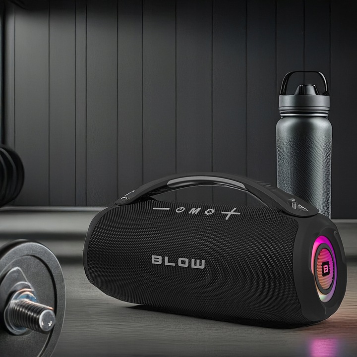 GŁOŚNIK BLUETOOTH PRZENOŚNY BEZPRZEWODOWY SD FM USB AUX MOBILNY RADIO