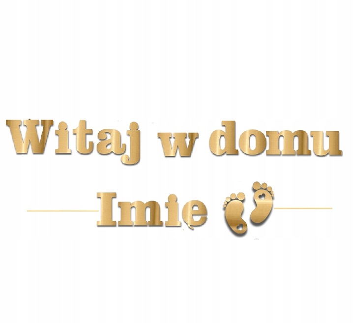 BALONY zestaw powitanie WITAJ W DOMU baner IMIĘ