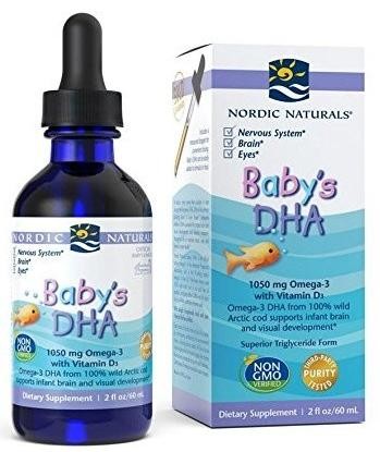 Nordic Naturals Baby's DHA z witaminą D3 60 ml
