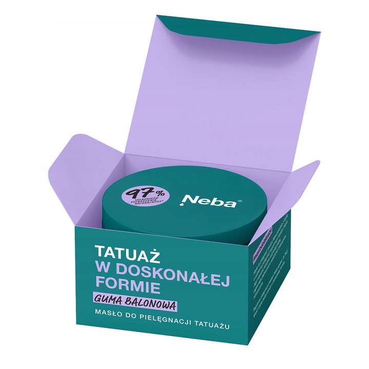 Neba Krem Masło do Pielęgnacji Tatuażu Guma Balonowa Tattoo Butter 100ml