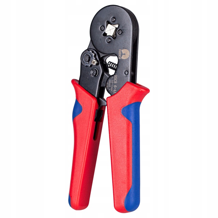 Zaciskarka do Tulejek Praska do Kabli Końcówek 0,25-10mm2 NEKU + 1300szt