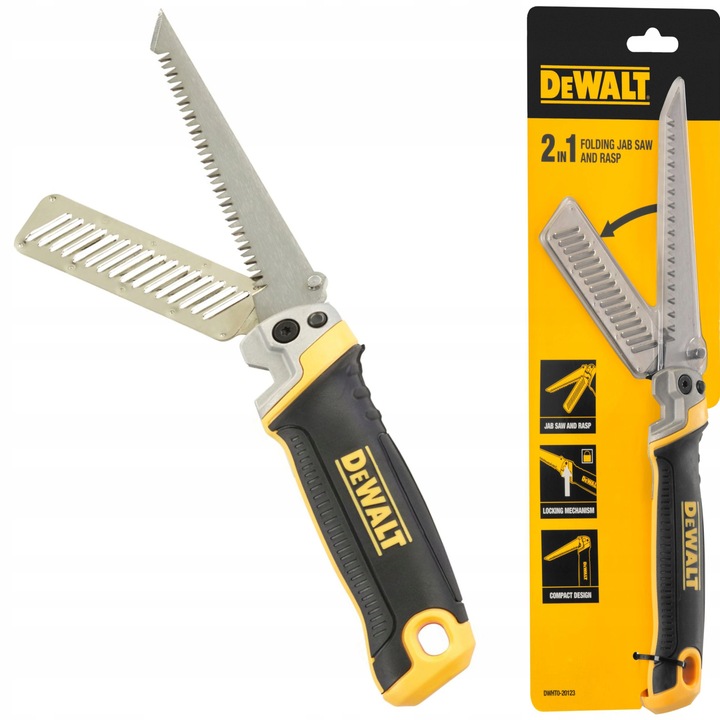 DEWALT SKŁADANA PIŁA ZĘBATA DO PŁYT KARTONOWO GIPSOWYCH TARNIK
