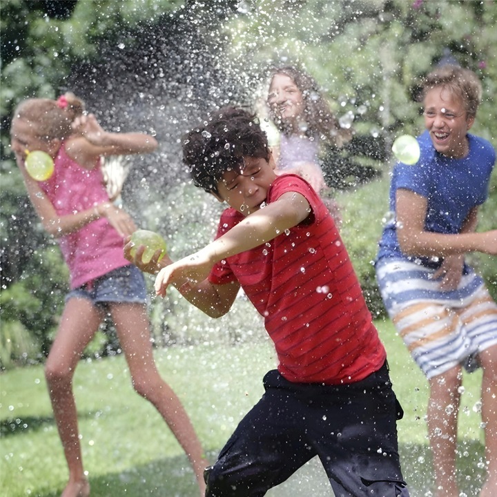 BOMBY WODNE BALONY BALONIKI NA WODĘ AUTOMATYCZNE ZESTAW 111 ŚMINGUS