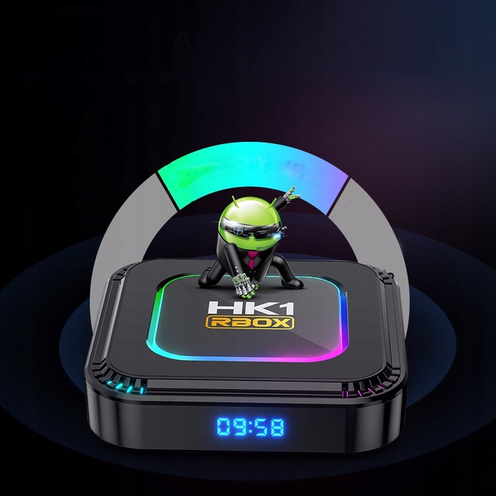 SMART BOX TV 8K 4K ANDROID 13 WIFI 6 BLUETOOTH 5.0 PRZYSTAWKA TV 2024 4+64G