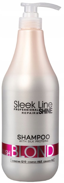STAPIZ SLEEK LINE BLUSH BLOND szampon 1000 ml