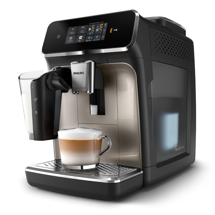 Ekspres do kawy automatyczny Philips LatteGo 2300 czarny chrom