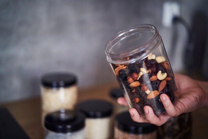 Pojemnik słoik plastikowy 1,5L makaron 1500ml x 6