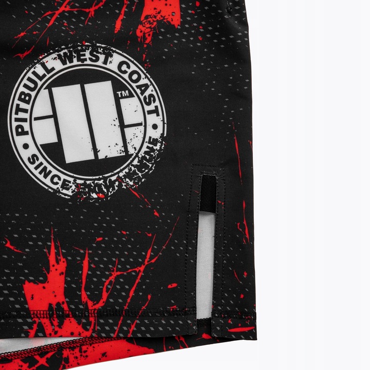 Spodenki treningowe Pitbull Grappling Blood Dog II black M
