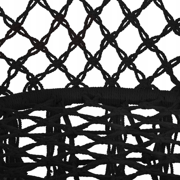 FOTEL WISZĄCY HUŚTAWKA OGRODOWA BOCIANIE GNIAZDO BOHO DO DOMU OGRODU 120CM