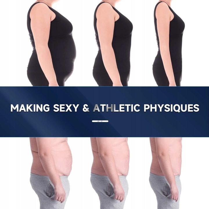 ElektroStymulator Mięśni Brzucha Pas Odchudzający ABS 6 Trybów UNIWERSALNY