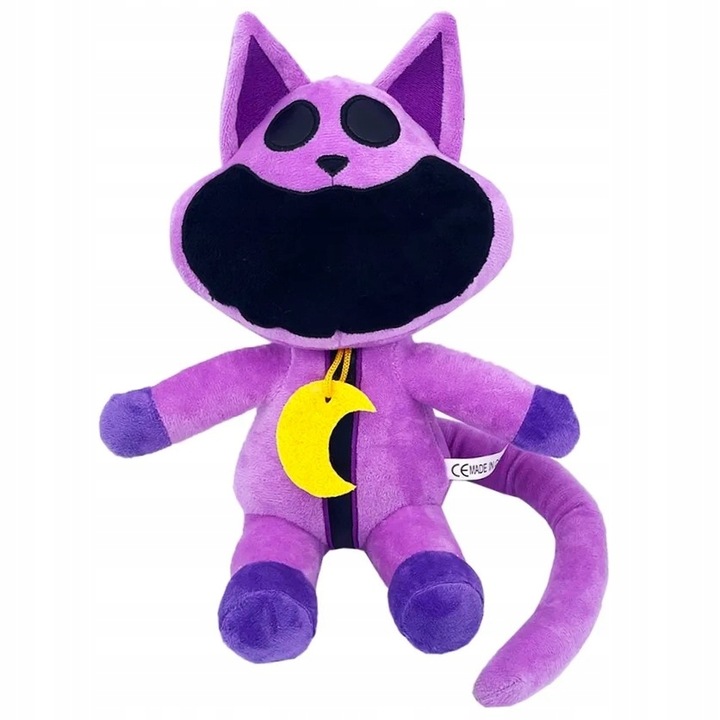 Maskotka Pluszak CatNap Kot Fioletowy 30cm Maskotka Z Gry Smiling Critters