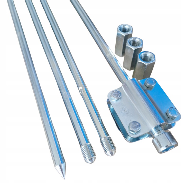 UZIOM ODGROMOWY PRĘT SZPILKA ODGROM PV KOMPLET 6MB (4x1,5m) M16 +