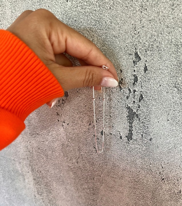 SREBRNA BRANSOLETKA DAMSKA celebrytka Z KULKAMI dla NIEJ SREBRO 925