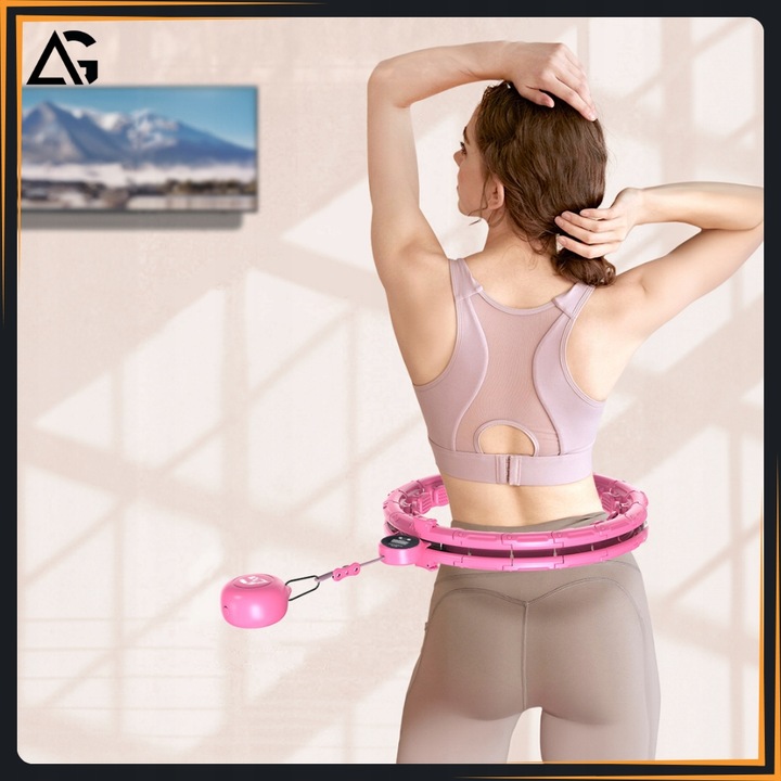 HULA HOP ODCHUDZAJĄCY SMART Z LICZNIKIEM I OBCIĄŻENIEM HULAHOP ODCHUDZAJĄCE