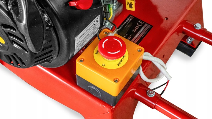 MOCNY ROZDRABNIACZ DO GALEZI SPALINOWY MAX 60MM SILNIK 212CC 2xNÓŻ