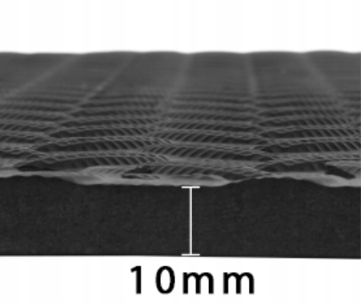 PODŁOGA gumowa PUZZLE do siłowni MATA pod sprzęt ochronna czarna 1,8x2,4m