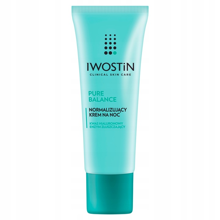Iwostin Pure Balance na noc Krem Normalizujący do twarzy 50 ml