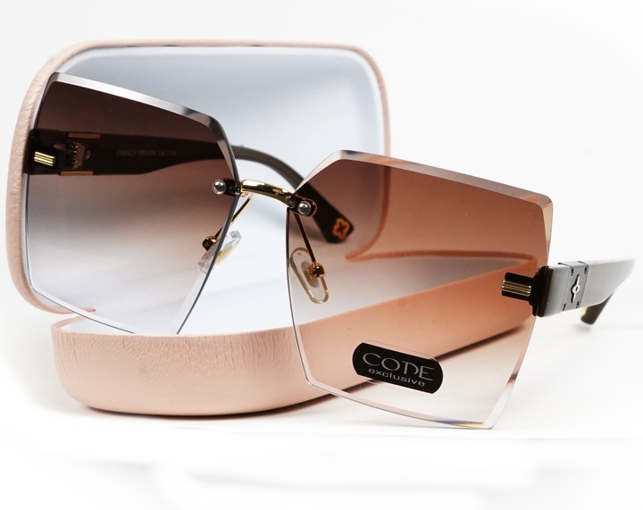 OKULARY DAMSKIE CODE EXCLUSIVE PRZECIWSŁONECZNE UV