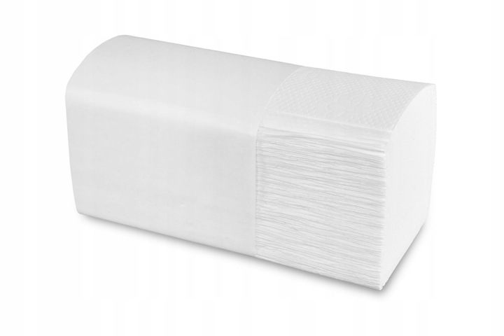 Ręcznik Papierowy ZZ BIAŁY 3000 szt do podajnika Składane 100%