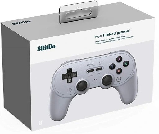 8BitDo Pro 2 Gray Pad Kontroler Android PC Switch