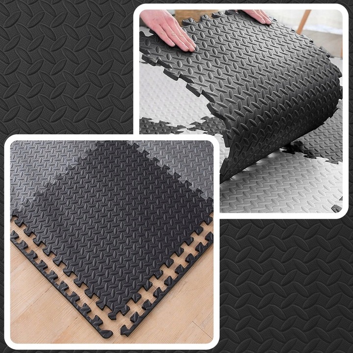 8x MATA POD SIŁOWNIĘ BASEN PUZZLE POD SPRZĘT DO ĆWICZEŃ PIANKA 60x60