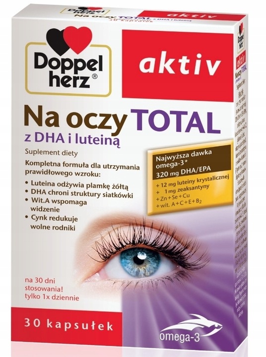 Doppelherz Aktiv Na oczy Total 30 kapsułek